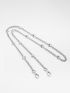 Silver Chain Bag Strap For Strap Replacement