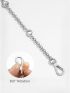 Silver Chain Bag Strap For Strap Replacement