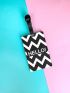 Letter Pattern Luggage Tag For Travel