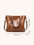 Elegant Shoulder Tote Bag Double Handle