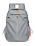 Drawstring Detail Functional Backpack Zipper