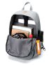 Drawstring Detail Functional Backpack Zipper