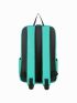 Letter Patch Fashion Backpack Green