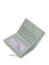 Lizard Print Small Wallet Bi-Fold Credit Card Holder With Zipper For Daily