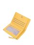 Lizard Print Small Wallet Bi-Fold Credit Card Holder With Zipper For Daily