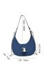 Mini Hobo Bag Release Buckle Chain Nylon