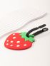 Strawberry Decor Luggage Tag Silicone