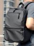 Zip Front Casual Daypack PU Waterproof