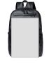 Zip Front Casual Daypack PU Waterproof