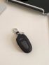 Genuine Leather Key Case Litchi Embossed