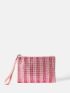 Belle Stripped Pattern Square Bag