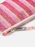Belle Stripped Pattern Square Bag