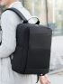 Medium Laptop Backpack Solid Color For Business