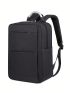 Medium Laptop Backpack Solid Color For Business
