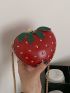 Mini Studded Decor Strawberry Design Novelty Bag