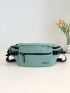 Medium Waist Bag Letter Pattern Unisex Style