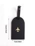 Women Men PU Luggage Tag Suitcase Identifier Label Baggage Boarding Bag Tag Name Id Address