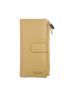 Women PU Double Zipper Wallet