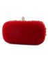 Mini Rhinestone Decor Satin Box Bag Glamorous