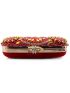 Mini Rhinestone Decor Satin Box Bag Glamorous