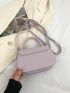 Mini Flap Square Bag Top Handle Fashion