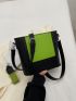 Medium Square Bag Two Tone