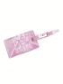 1pc Pu Luggage Tags Suitcase Id Address Name Holder Baggage Tag Label Travel Accessories Luggage Tag