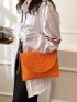 Minimalist Flap Straw Bag for Women