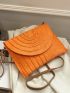 Minimalist Flap Straw Bag for Women