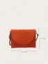Minimalist Flap Straw Bag for Women