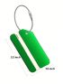 1pc Luggage Tag Baggage Name Tag Suitcase Address Label Holder Aluminium Alloy Travel Accessories