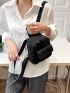 Minimalist Classic Backpack Mini Black Nylon