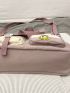 Colorblock Shopper Bag Small With Badge