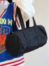 Black Duffel Bag Casual Double Handle Nylon