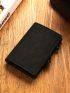 Black Card Holder RFID Automatic Pop-up Fashionable PU