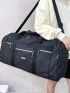 Men Metal Detail Duffel Bag