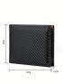 Solid Black Small Wallet Fold Over