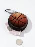 Basketball Design Coin Purse Zipper