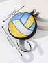 Volleyball Design Coin Purse Zipper