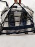 Clear Purse Casual Daypack Contrast Binding PVC