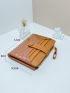Crocodile Embossed Small Wallet Fold Over