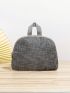 Geometric Pattern Fashion Backpack Lightweight Zipper Polyester