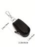 Genuine Leather Solid Color Key Case Zipper Around