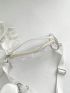 Medium Bucket Bag Clear Design With Coin Purse