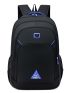 Letter Graphic Laptop Backpack Waterproof