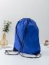 Minimalist Drawstring Backpack Waterproof For Sport