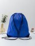 Minimalist Drawstring Backpack Waterproof For Sport