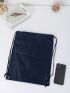 Minimalist Drawstring Backpack Waterproof For Sport
