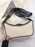 Medium Hobo Bag Contrast Binding Design