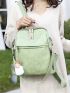 Women's Backpack, Fashion PU Backpack, Multi-functional Anti-theft Wear-resistant Outdoor Travel Bag